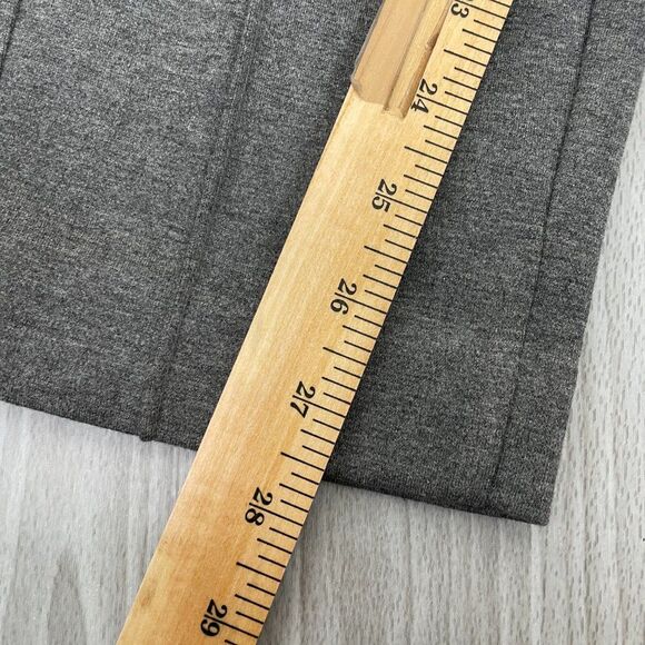 Everlane The Dream High Rise Pintuck Pull On Knit Work Pant Heathered Gray XS - Picture 11 of 11